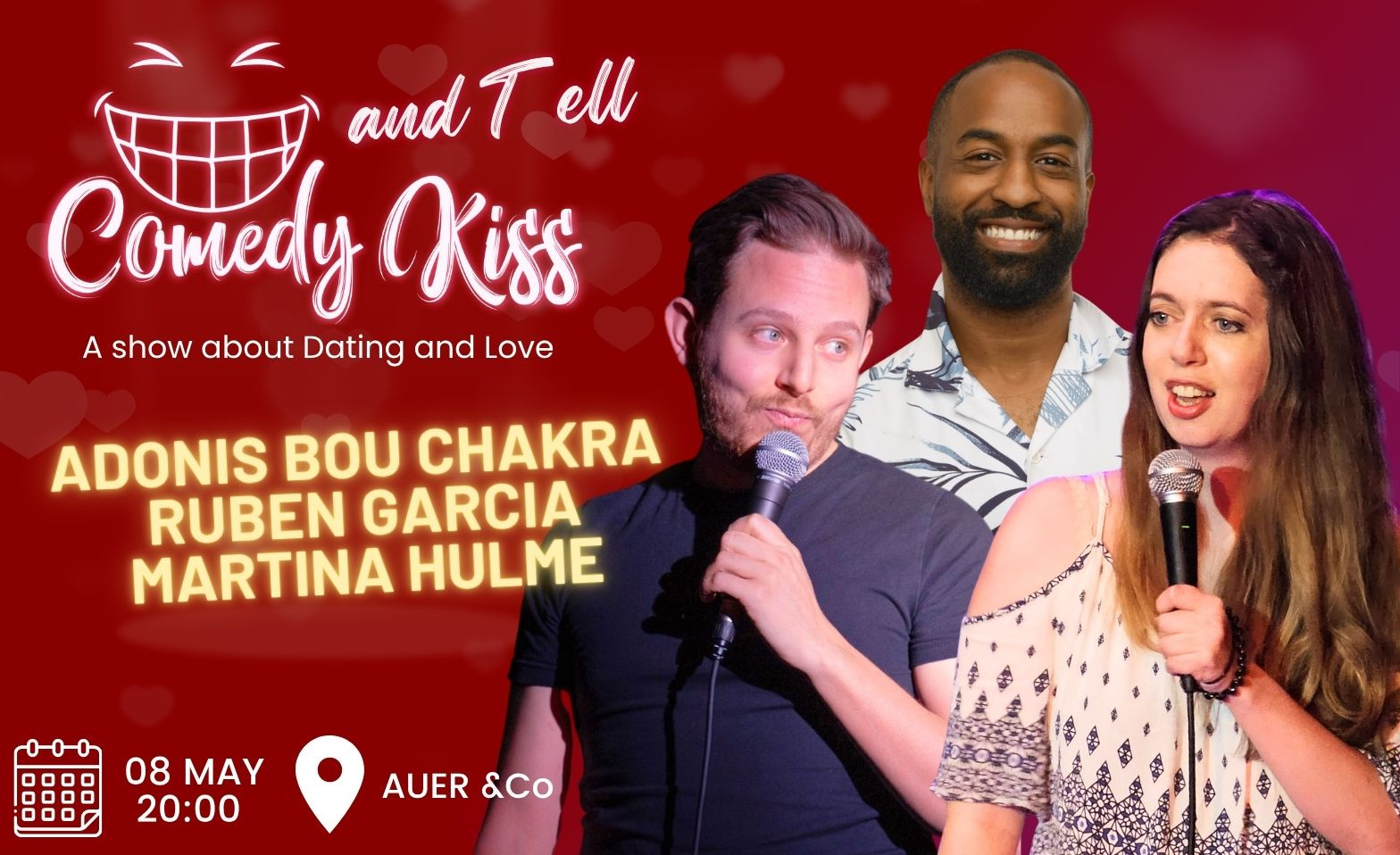 Comedy Kiss &amp; Tell Tickets