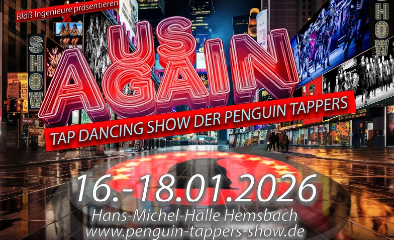 Event-Image for 'US AGAIN - Die neue Stepptanzshow der Penguin Tappers'