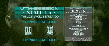 Event-Image for 'UTM-Session with S I M U L A --- (MŪSE - B-Day Special)'