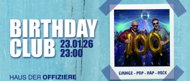 Event-Image for 'B-Day Club: Ein wilder Mix - voll auf die 100!'