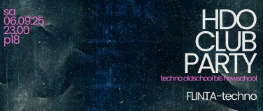 Event-Image for 'HdO Club Party #77'