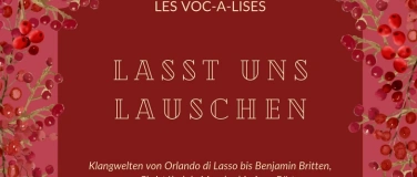 Event-Image for 'Konzert "Lasst uns lauschen"'