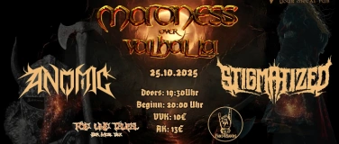 Event-Image for 'Madness over Valhalla - 25.10.2025 im Valhalla Metal Pub Köl'