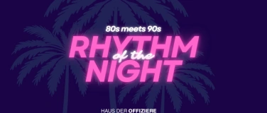 Event-Image for 'Rhythm of the Night - 80s meets 90s'