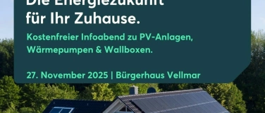 Event-Image for 'Infoabend „Erneuerbare Energien“ im Bürgerhaus Vellmar-West'