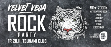 Event-Image for 'Velvet Vega – Rock Party // 28.11. Tsunami Club'