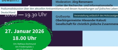 Event-Image for 'J&uuml;disches Leben 81 Jahre nach Auschwitz'