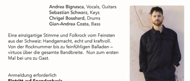 Event-Image for 'Musik in den Gärten - Andrea Bignasca & Band'