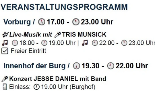 Sponsoring-Logo von JESSE DANIEL mit Band, Texas & Supp. Act: TRIS MUNSICK / STD Event