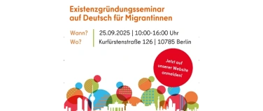Event-Image for 'Existenzgr&uuml;ndungsseminar auf Deutsch f&uuml;r Migrantinnen'