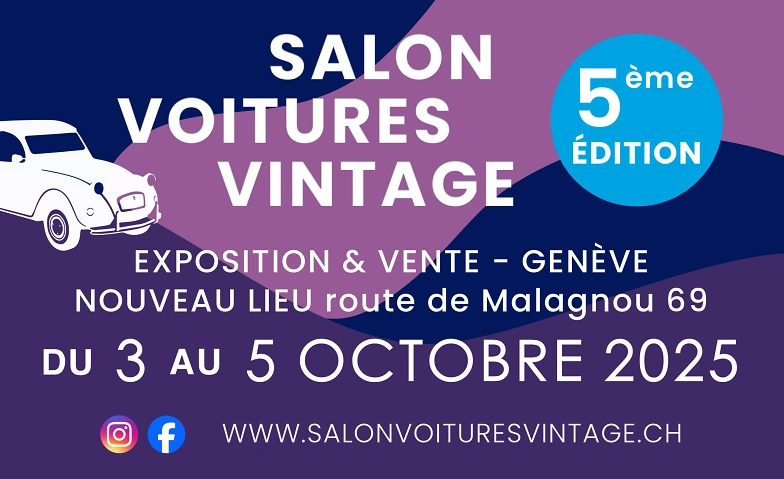 Event-Image for 'Salon des voitures vintage Genève'