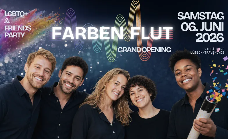 Event-Image for 'FARBENFLUT Opening: Queere Clubnacht an der Ostsee'