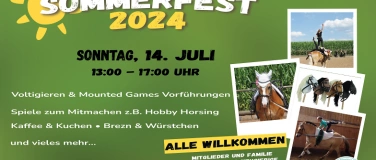 Event-Image for 'Sommerfest Voltigier- und Mounted Games Verein'