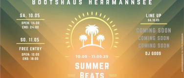 Event-Image for 'Summer Beats Herrmannsee Samstag, 10. Mai 2025'