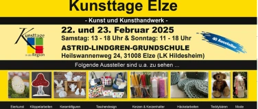 Event-Image for 'Kunsttage Elze 2025 – Kunst und Kunsthandwerk'