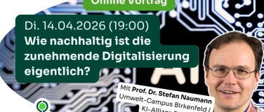 Event-Image for 'Wie nachhaltig ist die Digitalisierung eigentlich?'