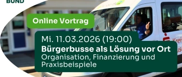 Event-Image for 'B&uuml;rgerbusse als L&ouml;sung vor Ort &ndash; Organisation, Finanzierung'