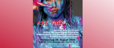 Event-Image for 'ART.TALK  -  Erlebnisgeschichten Künstler Jörg Düsterwald'