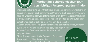 Event-Image for 'Vortrag: Klarheit im Behördendschungel'