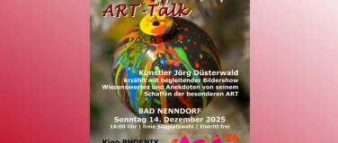 Event-Image for 'ART.TALK - Erlebnisgeschichten Künstler Jörg Düsterwald'