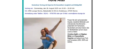 Event-Image for 'Leistungsfähig und gesund - bis ins hohe Alter'