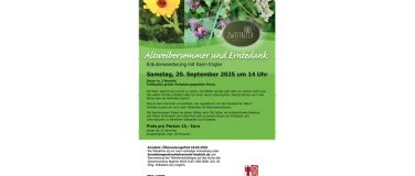 Event-Image for 'Kräuterwanderung am 20.09.2025 - Altweibersommer und Ernteda'