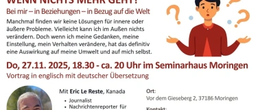 Event-Image for 'Was tun wenn nichts mehr geht?'