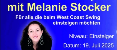 Event-Image for 'West Coast Swing Einsteiger Tanzkurs mit Melanie Stocker'