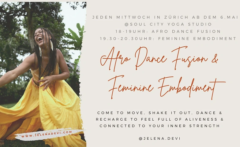 AFRO DANCE FUSION &amp; FEMININE EMBODIMENT JEDEN MITTWOCH Tickets