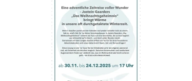 Event-Image for 'LESEN & HIN H&Ouml;REN  &bdquo;Das Weihnachtsgeheimnis&ldquo;'