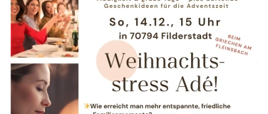 Event-Image for 'Weihnachts-Stress Adé! - Einladung zum Wohlfühlnachmittag'