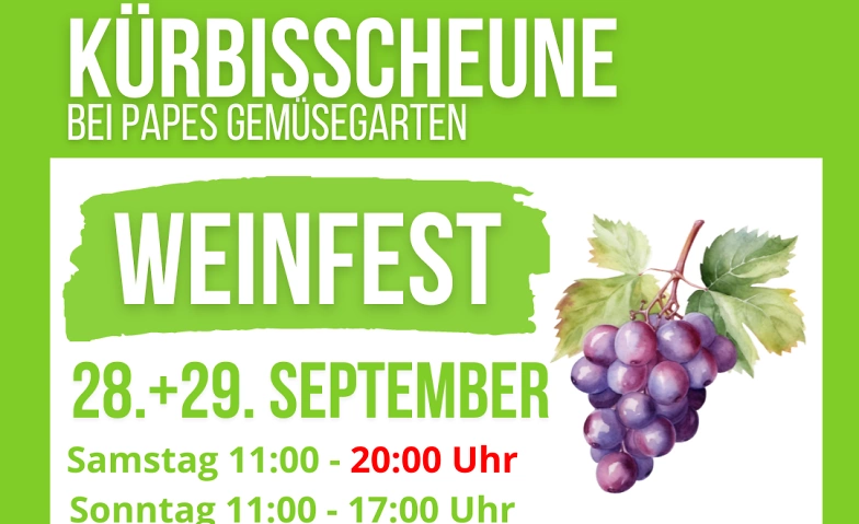 Event-Image for 'Weinfest bei Papes Gemüsegarten'