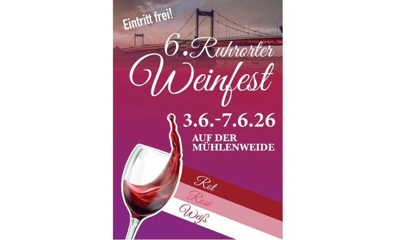 Event-Image for '6. Ruhrorter Weinfest auf der M&uuml;hlenweide'