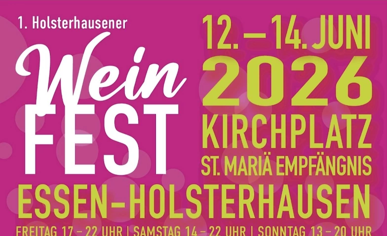 Event-Image for 'Weinfest Holsterhausen'