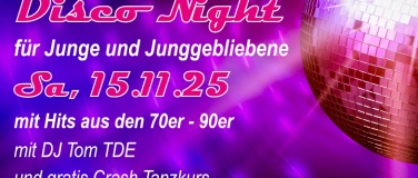 Event-Image for 'Disco Night 80er Party für Junge und Junggebliebene'