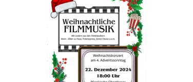 Event-Image for 'Weihnachtskonzert - Weihnachtliche Filmmusik'