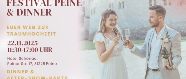 Event-Image for 'Hochzeitsfestival Peine + Dinner & After-Show-Party'