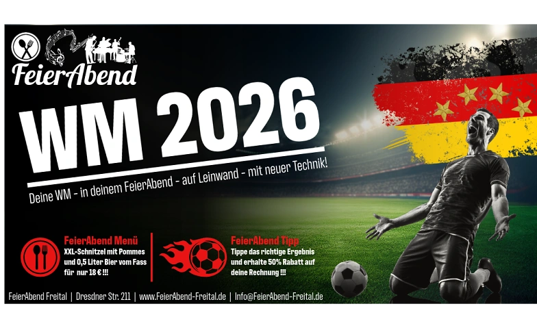 Event-Image for 'Fu&szlig;ball WM 2026 Live &Uuml;bertragung'