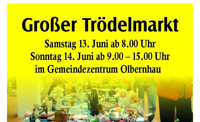 Event-Image for '9. Olbernhauer Tr&ouml;delmarkt'