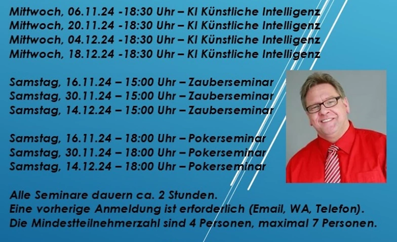 Pokerseminar f&uuml;r Anf&auml;nger ${singleEventLocation} Billets