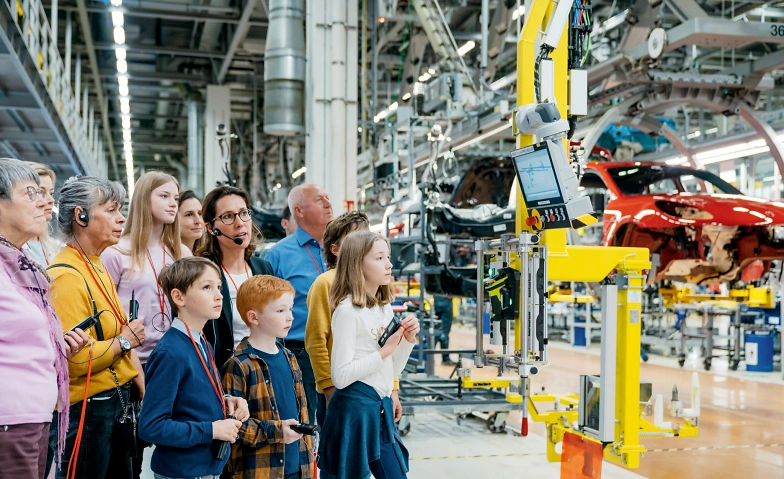 Porsche Leipzig Werksf&uuml;hrung Familie Tickets
