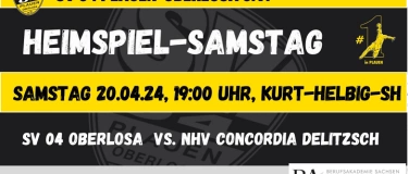 Event-Image for 'Heimspiel SV 04 Plauen-Oberlosa vs. NHV Concordia Delitzsch'