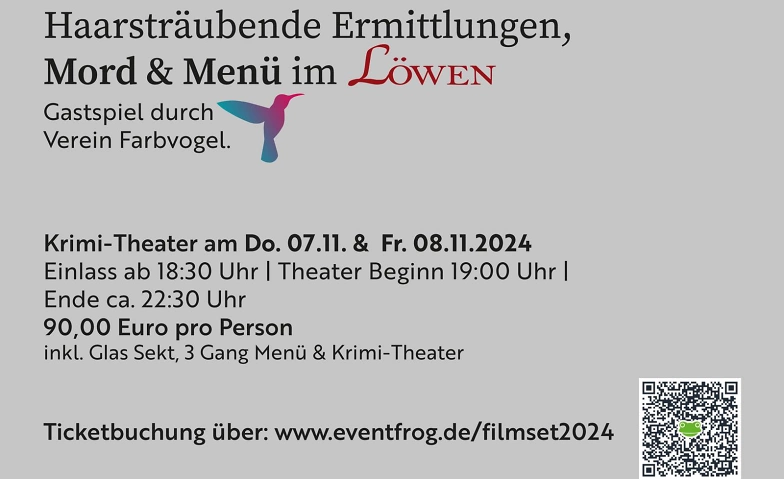 Event-Image for 'Krimi-Theater "Mord am Filmset"'