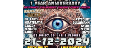 Event-Image for 'MANIFEST 1-Year / Progressive & Psytrance / FullOn & HiTech'