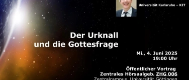 Event-Image for 'Der Urknall und die Gottesfrage'
