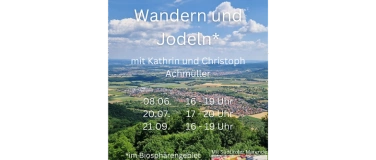 Event-Image for 'Wandern und Jodeln'