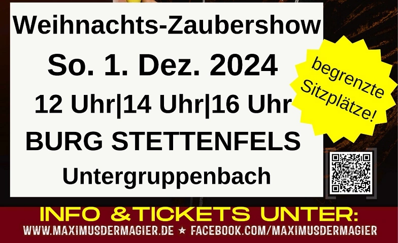 Event-Image for 'Zauberer Maximus und der Weihnachtsmann'