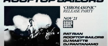 Event-Image for 'Rooftop Sailors 'CHROMASONIC' EP Release Party'