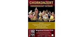Event organiser of "Weib und Gesang"- Chorkonzert der Chorgemeinschaft Katzwang