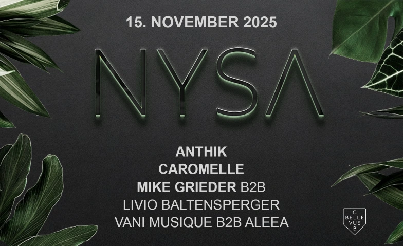 NYSA DAYDANCE Club Bellevue, Freieckgasse 9, 8001 Zurich Billets